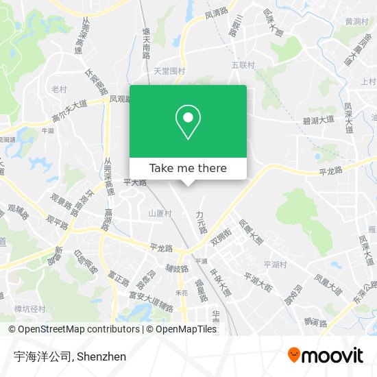 宇海洋公司 map