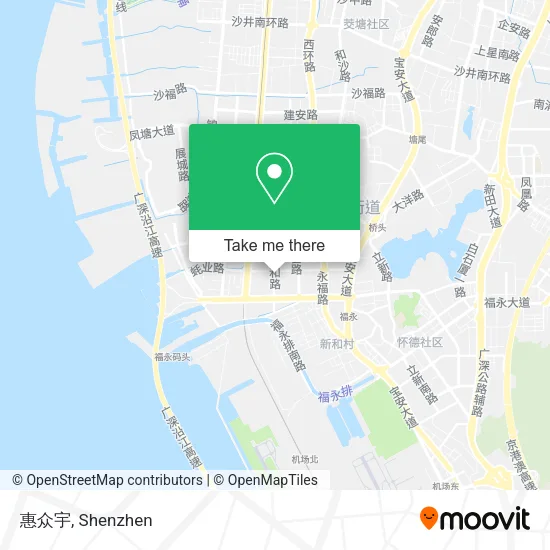 惠众宇 map