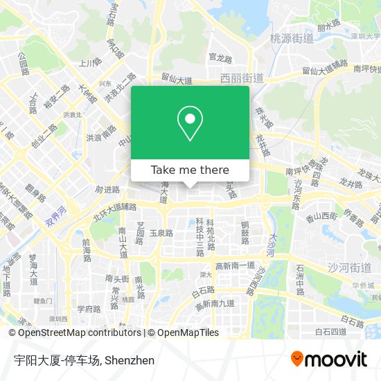 宇阳大厦-停车场 map