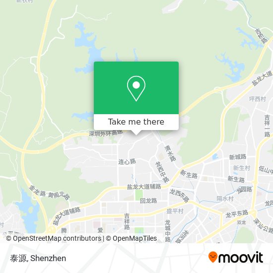泰源 map