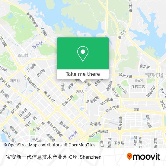 宝安新一代信息技术产业园-C座 map