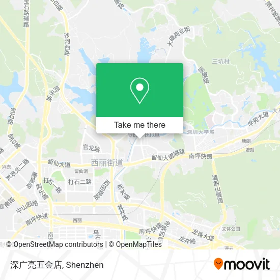 深广亮五金店 map