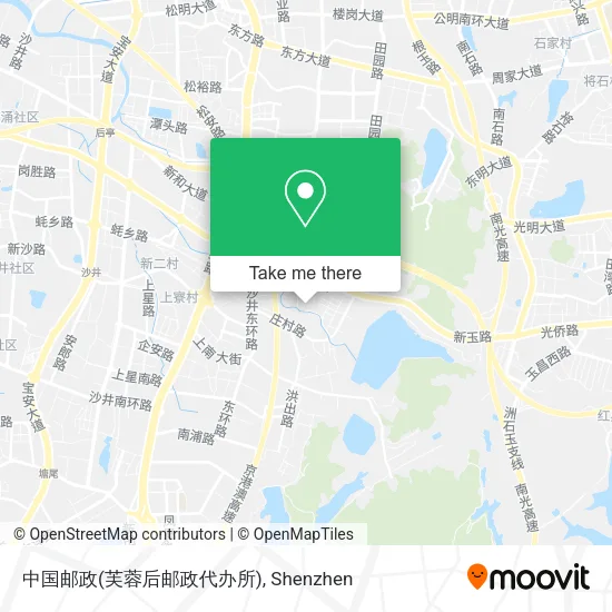 中国邮政(芙蓉后邮政代办所) map