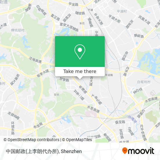 中国邮政(上李朗代办所) map