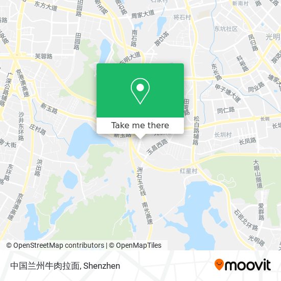 中国兰州牛肉拉面 map