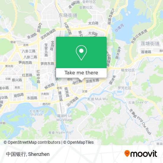 中国银行 map