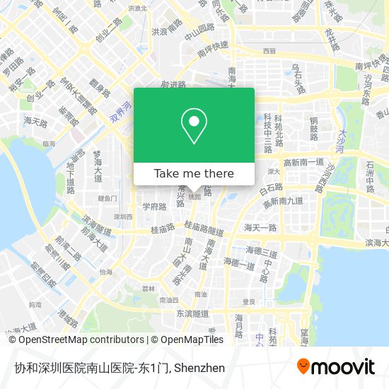 协和深圳医院南山医院-东1门 map