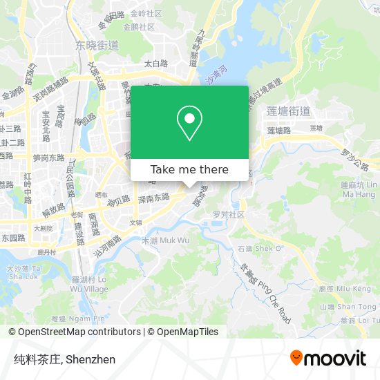 纯料茶庄 map