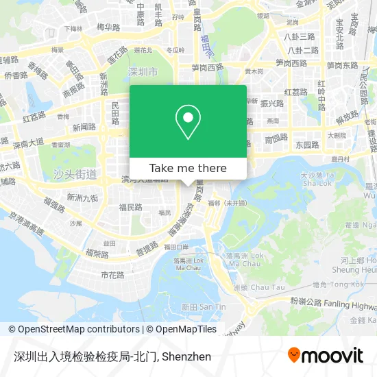 深圳出入境检验检疫局-北门 map