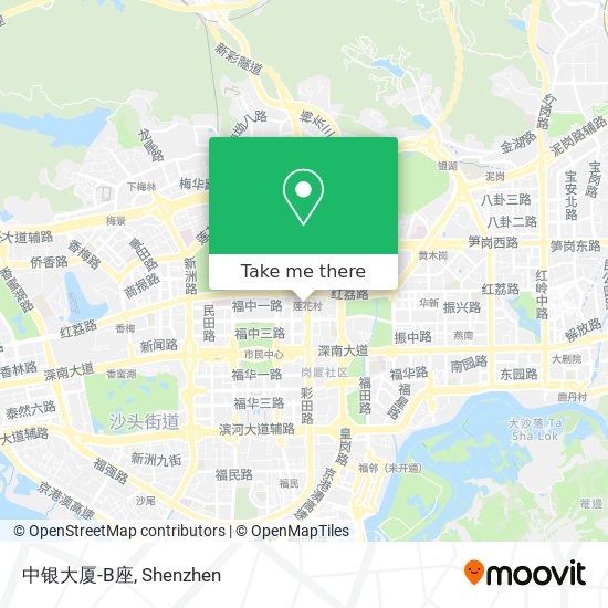 中银大厦-B座 map