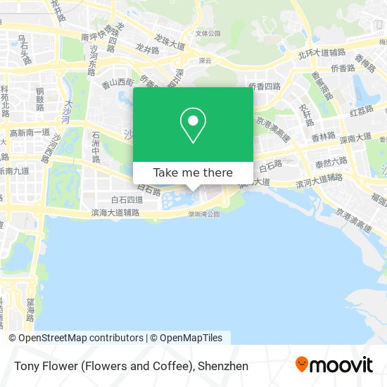 Tony Flower (Flowers and Coffee) map