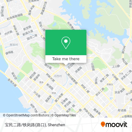 宝民二路/铁岗路(路口) map