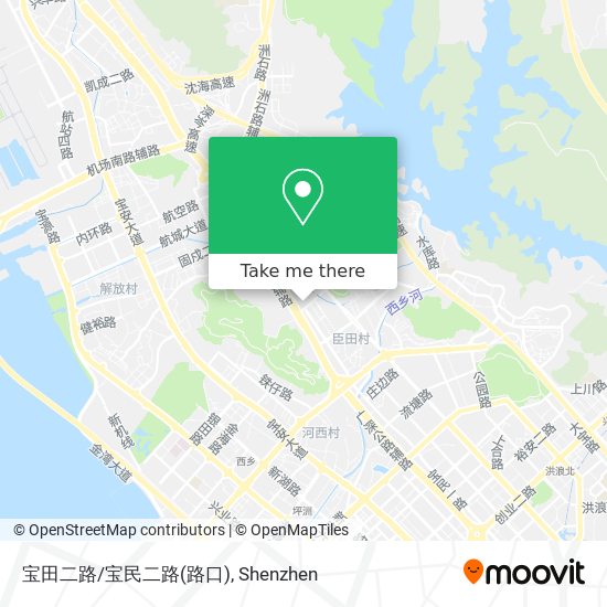 宝田二路/宝民二路(路口) map