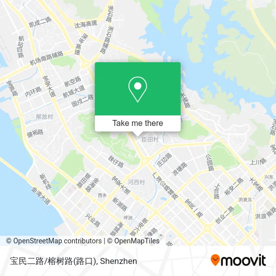 宝民二路/榕树路(路口) map