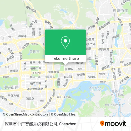 深圳市中广智能系统有限公司 map