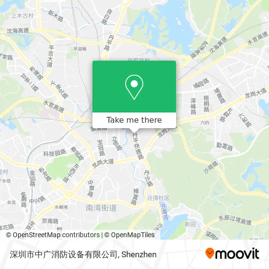 深圳市中广消防设备有限公司 map