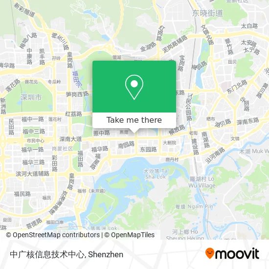 中广核信息技术中心 map