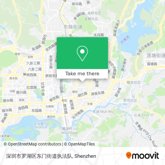 深圳市罗湖区东门街道执法队 map