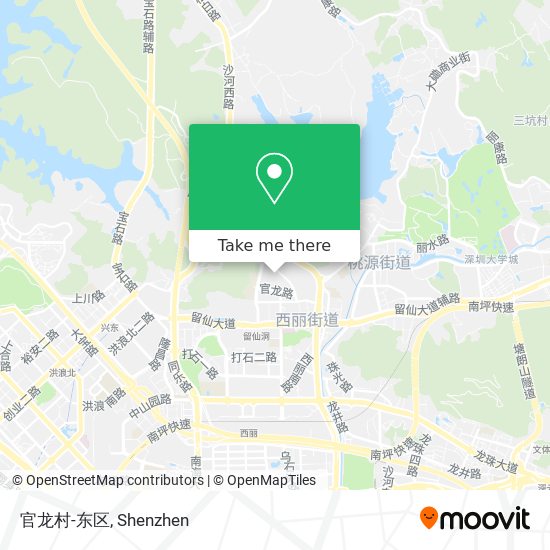 官龙村-东区 map