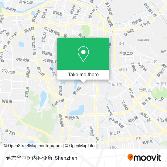 蒋志华中医内科诊所 map