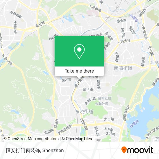 恒安打门窗装饰 map