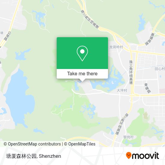 塘厦森林公园 map