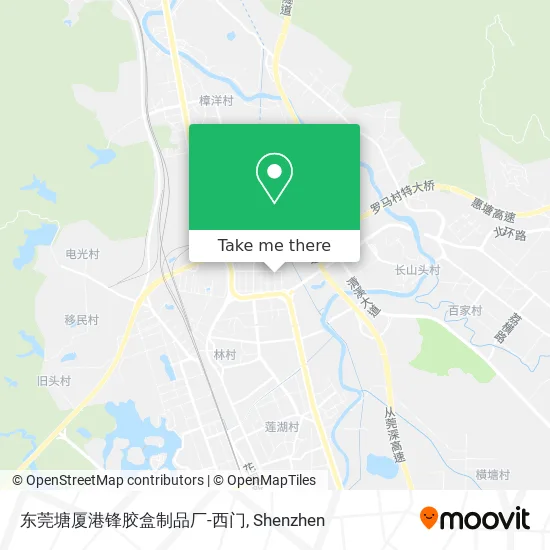 东莞塘厦港锋胶盒制品厂-西门 map