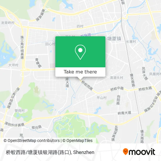 桥蛟西路/塘厦镇银湖路(路口) map