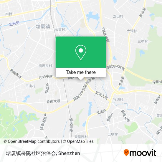 塘厦镇桥陇社区治保会 map