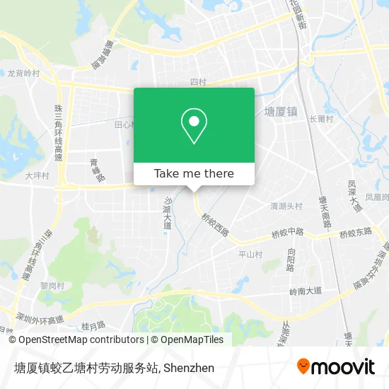 塘厦镇蛟乙塘村劳动服务站 map