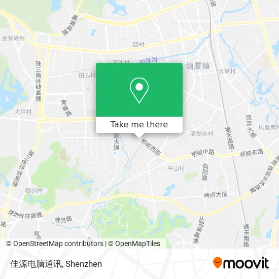 佳源电脑通讯 map