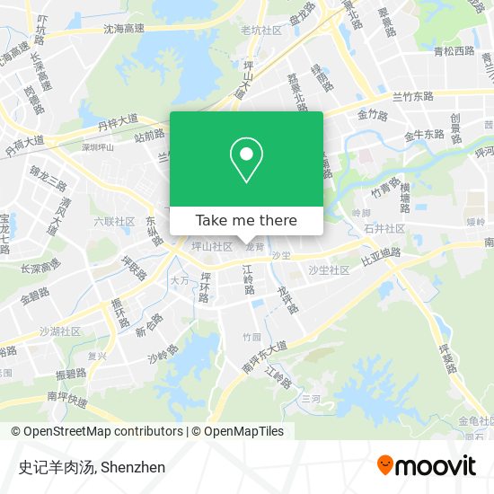 史记羊肉汤 map