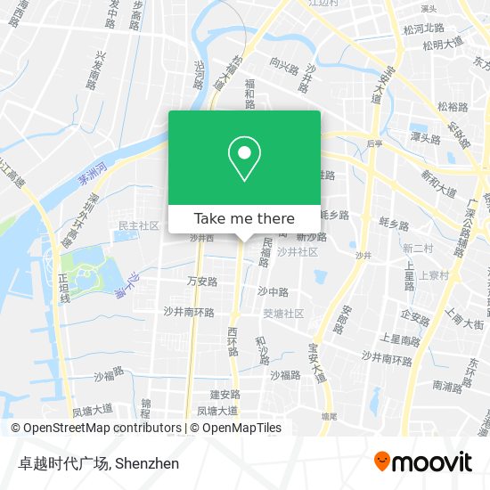 卓越时代广场 map