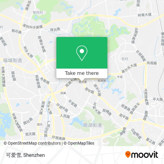 可爱雪 map