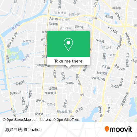 源兴白铁 map