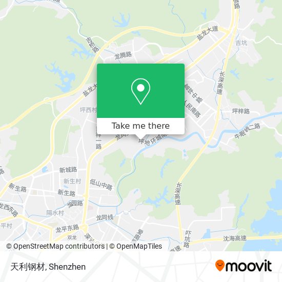 天利钢材 map