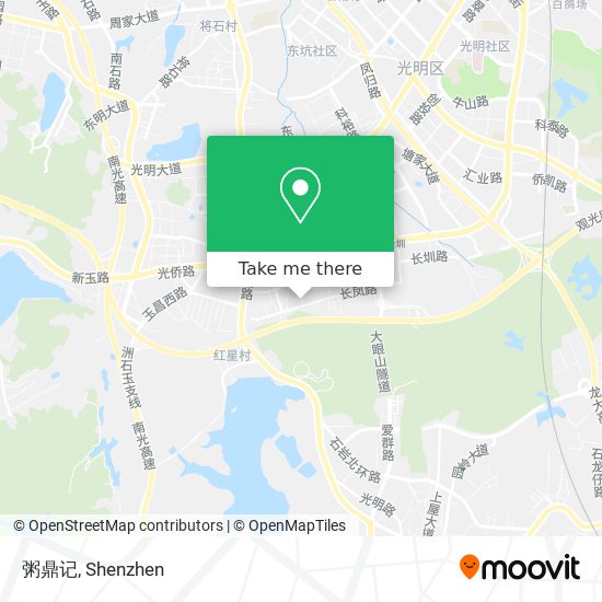 粥鼎记 map