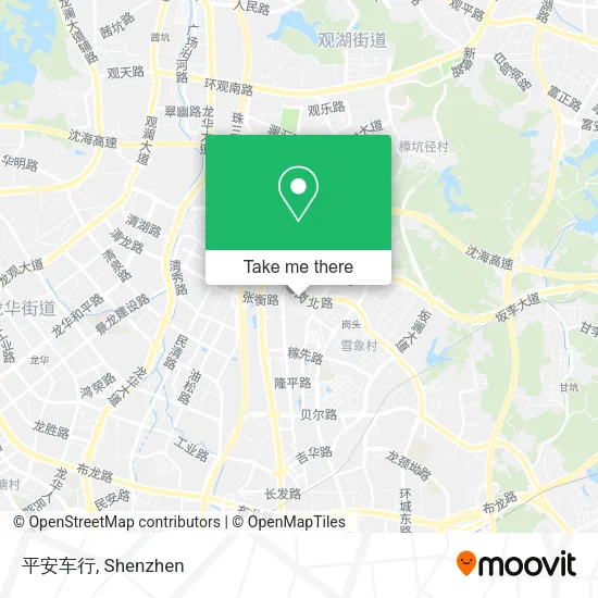 平安车行 map