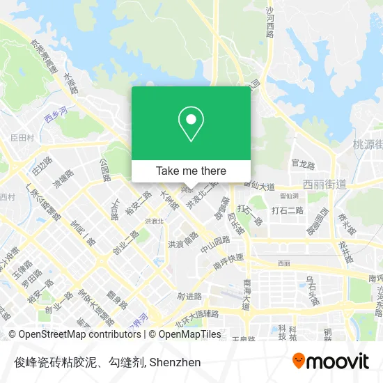 俊峰瓷砖粘胶泥、勾缝剂 map