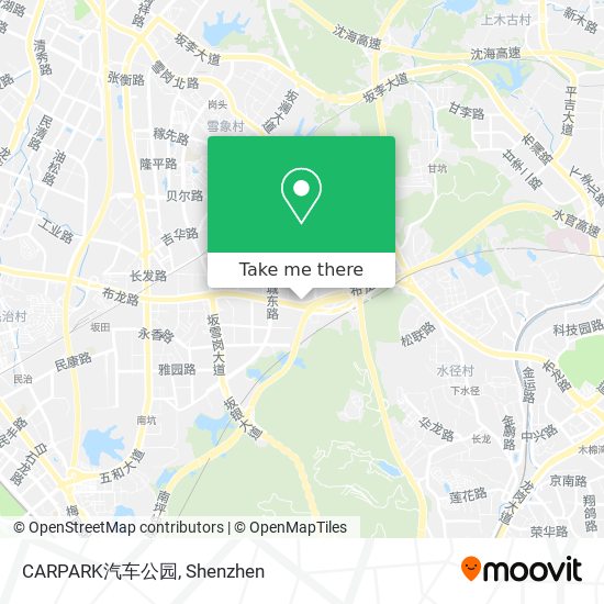 CARPARK汽车公园 map