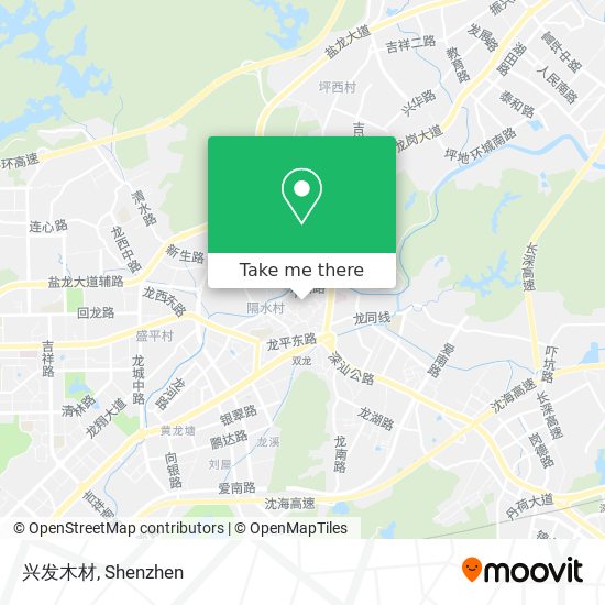 兴发木材 map