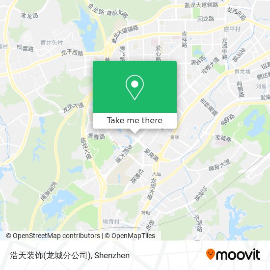 浩天装饰(龙城分公司) map