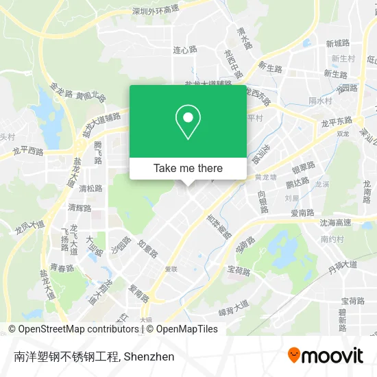 南洋塑钢不锈钢工程 map