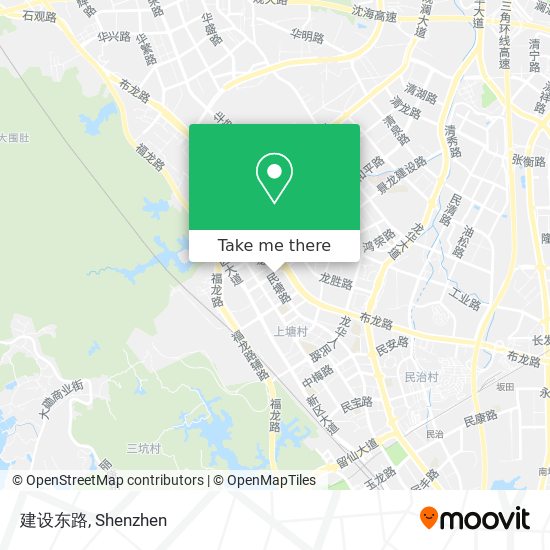 建设东路 map