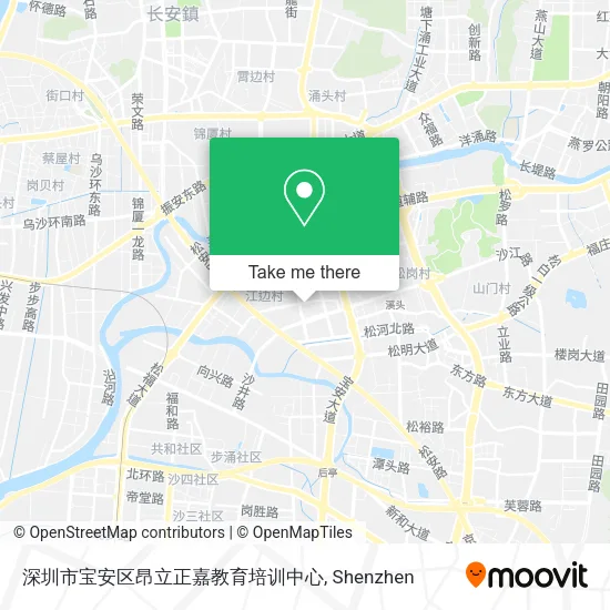 深圳市宝安区昂立正嘉教育培训中心 map