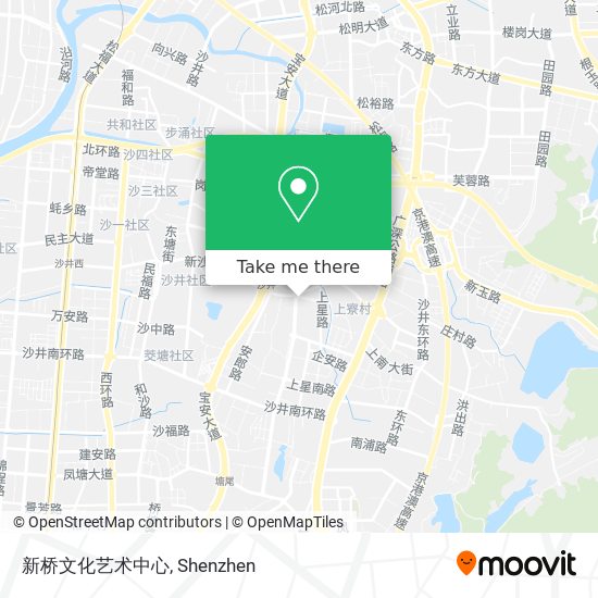 新桥文化艺术中心 map