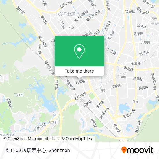 红山6979展示中心 map