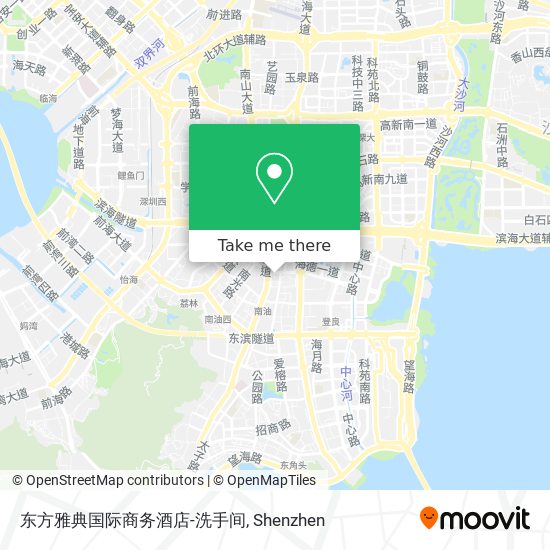 东方雅典国际商务酒店-洗手间 map