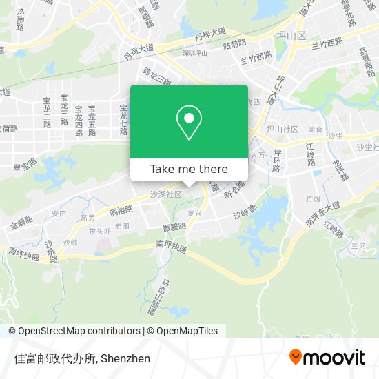 佳富邮政代办所 map