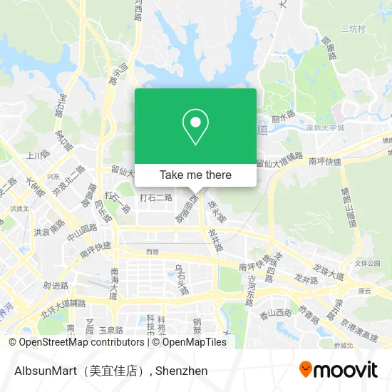 AlbsunMart（美宜佳店） map